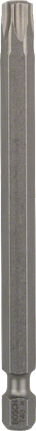 스크루 드라이버 비트 Extra Hard Bosch 엑스트라 하드 T40 드라이버 비트 89mm 길이.