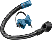 모든 브레이커에 사용할 수 있는 Bosch GDE 육각형 먼지 제거 액세서리.