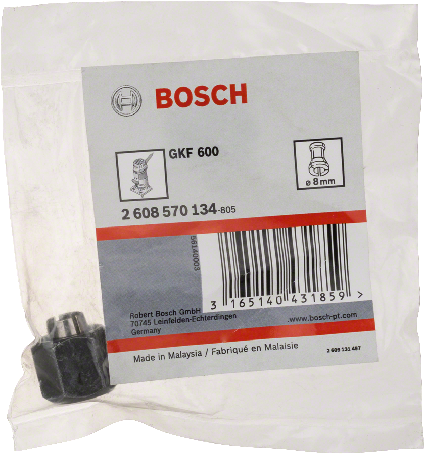 Bosch 8mm 콜렛 GKF 600.