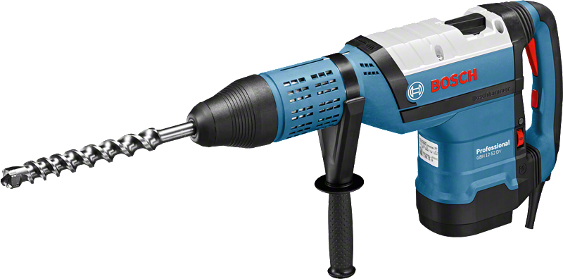 콘크리트 드릴링용 Bosch GBH 12-52 DV 회전 해머.