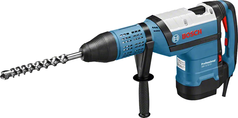 콘크리트 드릴링용 Bosch GBH 12-52 DV 회전 해머.
