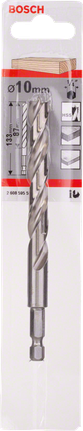 브래드 포인트 드릴 비트, 1/4" 육각 섕크 Bosch 10mm 브래드 포인트 드릴 비트 1/4″ 육각형.