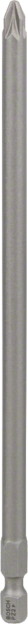 Bosch 엑스트라 하드 스크루드라이버 비트 PZ2 152mm.