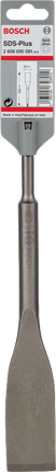 PRO SDS plus-5C 타일 치즐, 40 x 260mm Bosch SDS-Plus 평치즐 3/4″.