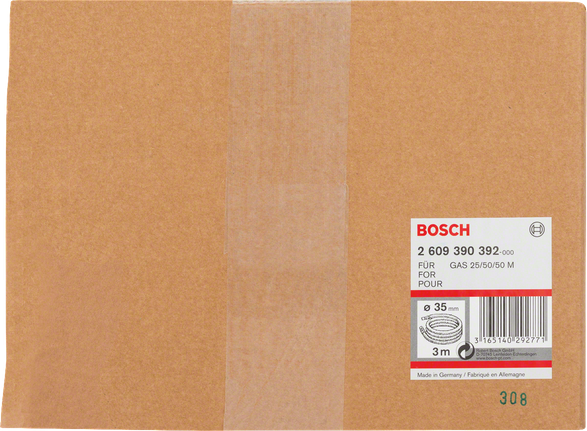 Bosch 35mm 집진기 호스 3m.