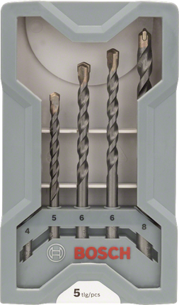 Bosch 5피스 석공 드릴 비트 세트.