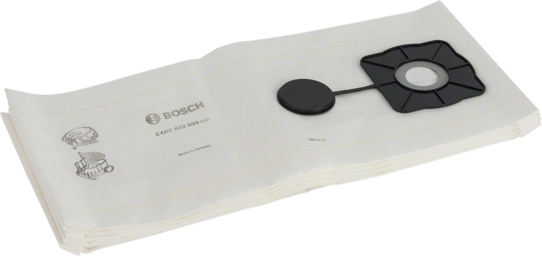 진공 청소기용 Bosch 습식 필터백.