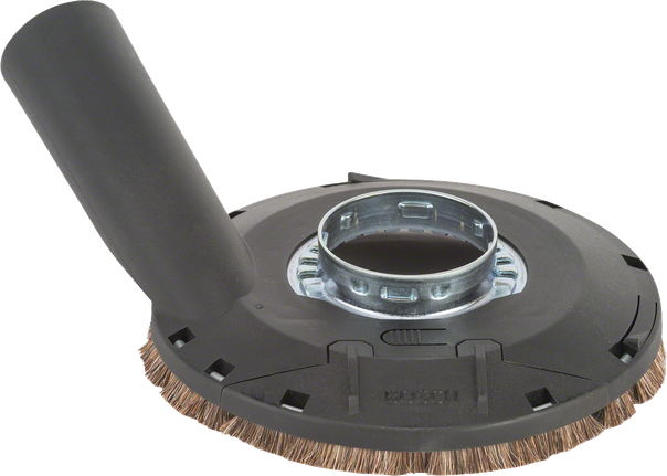 먼지 배출구, 브러시 링이 있는 Bosch 절단 가이드.