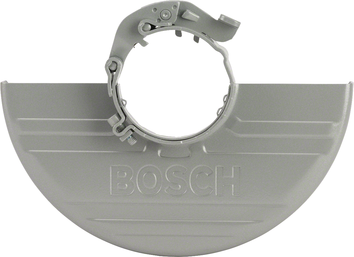 Bosch 앵글 그라인더 보호 가드 부착 장치.