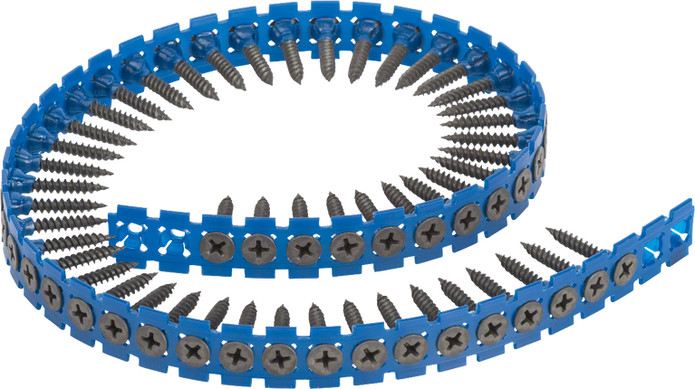 Bosch 드라이버용 콜레이트 건식벽체 나사 스트립.