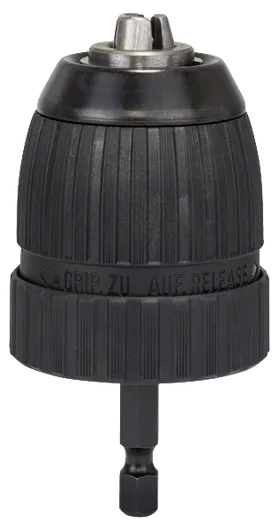 1/4인치 육각형 섕크가 있는 10mm Bosch 키리스 척.