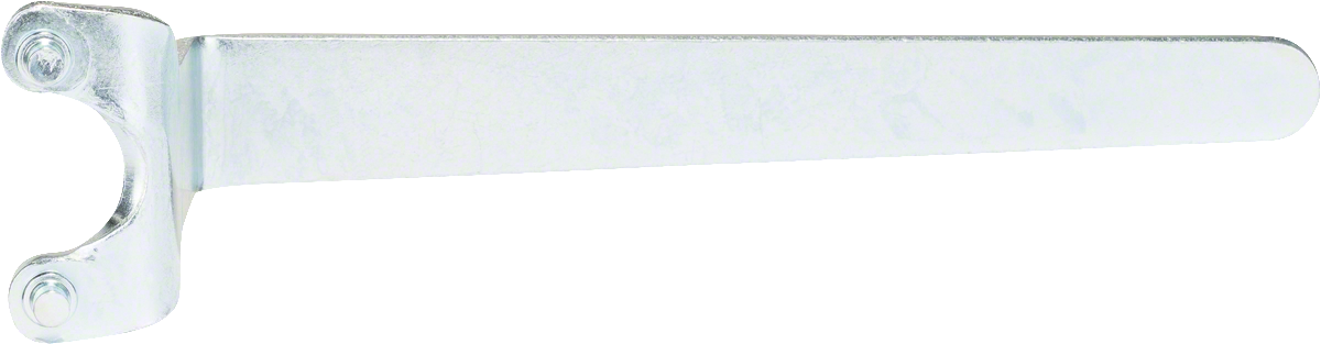 직각으로 구부러진 Bosch 2구멍 스패너.