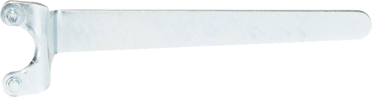 직각으로 구부러진 Bosch 2구멍 스패너.