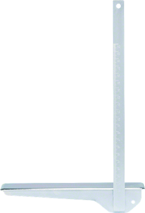 측정 표시가 있는 Bosch 평행 가이드.