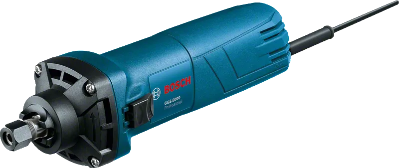 정밀 연삭을 위한 Bosch GGS 5000 스트레이트 그라인더.