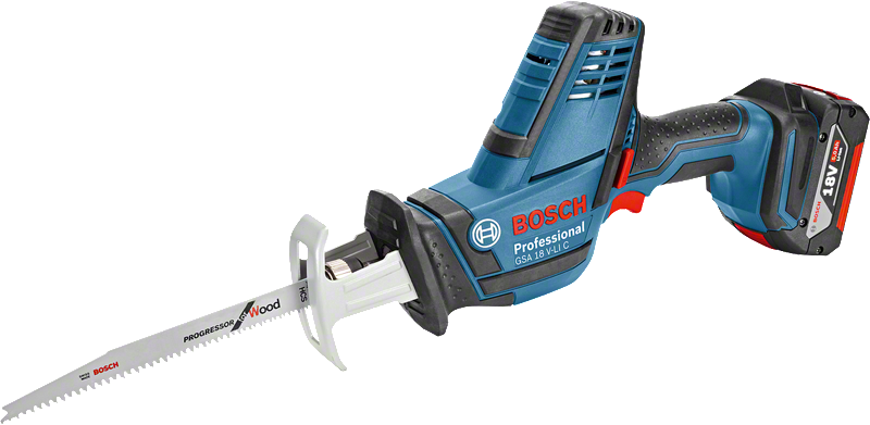 Bosch GSA 18V-LI C 무선 왕복톱.
