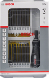 Bosch 37피스 스크루드라이버 및 비트 세트.