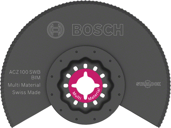 Bosch Starlock ACZ100SWB 다중 재료 톱날.