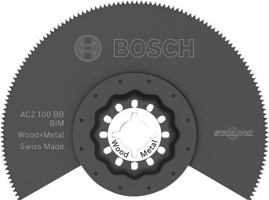 Bosch ACZ 100 BB Starlock 목재 및 금속용 블레이드.