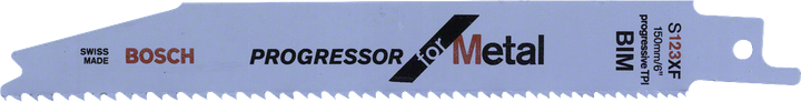 BOSCH 2608638474 Jigsaw Blade T 123 XF "Progressor For Metal" | Mister