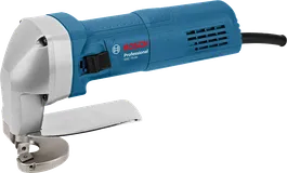 금속판을 절단하기 위한 Bosch GSC 75-16 전단기.