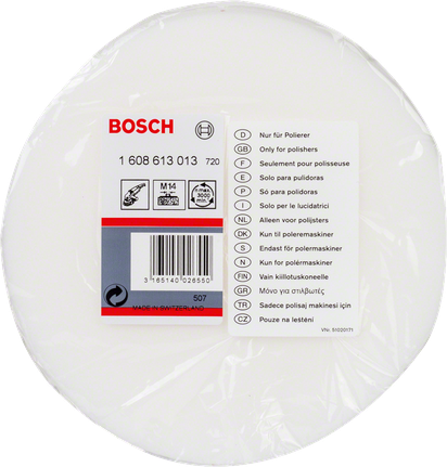 Bosch 연마 스펀지 M14 나사산.