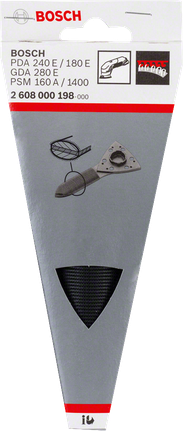 Bosch 델타 샌더 샌딩 시트.