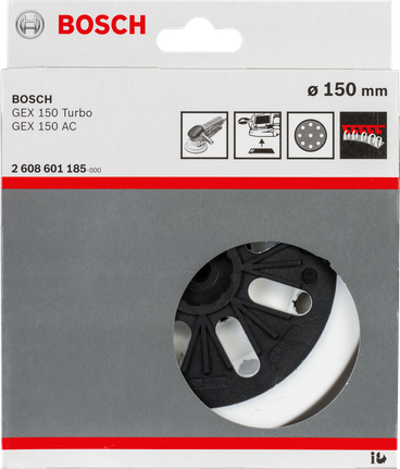 Bosch GEX 150 Turbo 및 GEX 150 AC용 150mm 샌딩 패드.