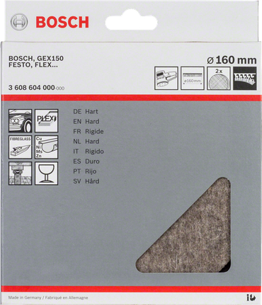 Bosch 160mm 광택 펠트.