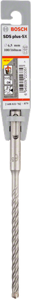 PRO SDS plus-5X 해머 드릴 비트, 6.5 x 100 x 160mm PRO SDS plus-5X 해머 드릴 비트, 6.5 x 100 x 160mm