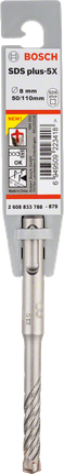 PRO SDS plus-5X 해머 드릴 비트, 8 x 50 x 110mm PRO SDS plus-5X 해머 드릴 비트, 8 x 50 x 110mm