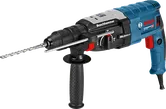 보조 손잡이가 달린 Bosch GBH 2-28 F 회전 해머.