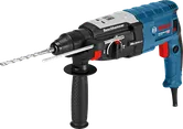 SDS 플러스와 측면 핸들이 장착된 Bosch GBH 2-28 로터리 해머.