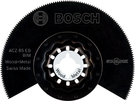 Bosch Starlock ACZ 85 EB BIM 목재 및 금속용 원형 톱날.