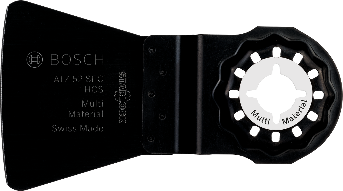 Bosch ATZ 52 SFC 스타록 다중재료 스크레이퍼 블레이드.