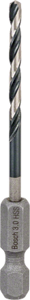 육각형 섕크가 있는 Bosch Pro U HSS 드릴 비트.