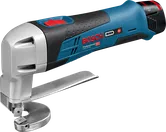 강철 절단용 Bosch GSC 12V-13 무선 금속 전단기.