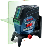 녹색 레이저가 장착된 Bosch GCL 250 CG 레이저 레벨링 도구.