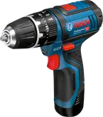 다양한 나사 작업에 적합한 Bosch GSB 12V-15 무선 콤비 드릴.