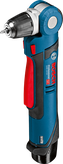 좁은 공간을 위한 Bosch GWB 12V-10 무선 각도 드릴.