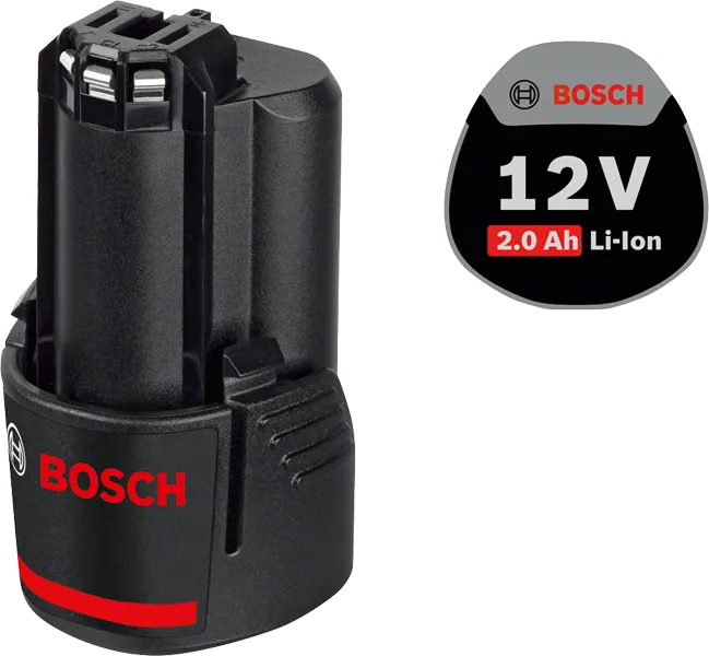 Bosch 12V 2.0Ah 리튬이온 배터리 팩.
