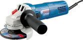 측면 핸들이 달린 Bosch GWS 750-100 각도 그라인더.