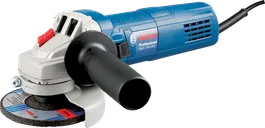 측면 핸들이 달린 Bosch GWS 750-100 각도 그라인더.