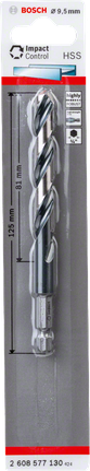 Bosch HSS 육각형 섕크 트위스트 드릴 비트 9.5mm.