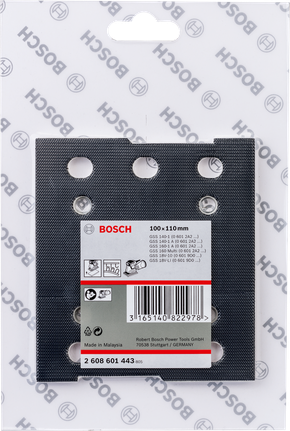 Bosch 100×110mm 샌딩 시트.