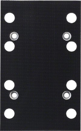 통풍구가 있는 Bosch 샌딩 플레이트 80x130mm.
