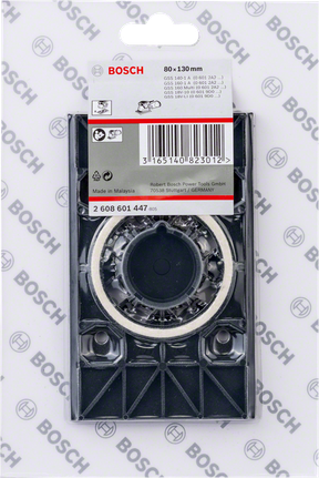 Bosch 80×130mm 샌더 백킹 패드.