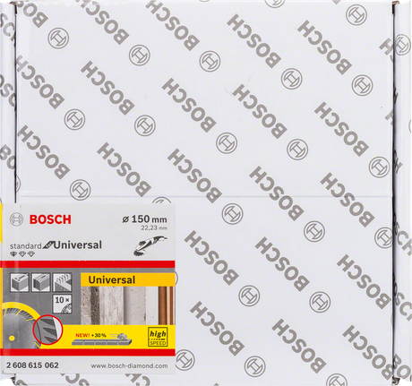 Bosch 다이아몬드 절단 디스크 표준형 150mm 팩.
