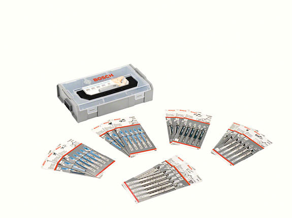 Bosch L-Boxx 미니 퍼즐 톱날 세트 70개.