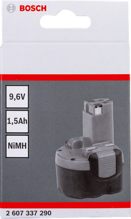Bosch 9.6V 1.5Ah NiMH 배터리 팩.